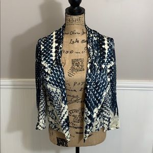 INC Snake Print Blazer